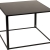 table kadra H73 100x100 - noir
