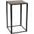 table kadra H105 60x60 - noir