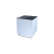 buffet H90 80x80 - blanc/top noir