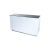 Comptoir UP 150X50 H90 3F blanc / top inox