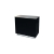 console H90 100x50 - noir/top inox