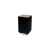 UP 50X50 H90 3F noir / top bois