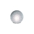 Luminaire Crystal moon M - blanc