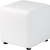 pouf nikki 40x40 - blanc