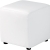 Pouf Nikki carré L40 - blanc