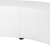 Pouf Nikki 1/4 rond L230 - blanc