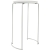 Mange debout Tiketac H110 dia60 - blanc