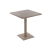 Table Moli H74 70x70 - taupe