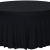 nappe slim pour table ronde dia150 - noir