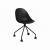 chaise steno - noir