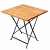 table ferwood 70x70 - 2 personnes