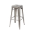 Gunmetal tabouret H75