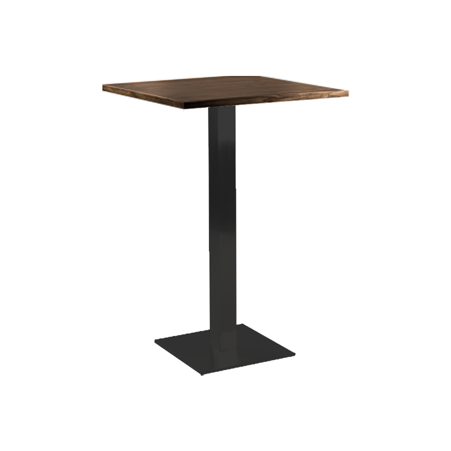 Mange debout Stan H110 70x70 - bois & noir