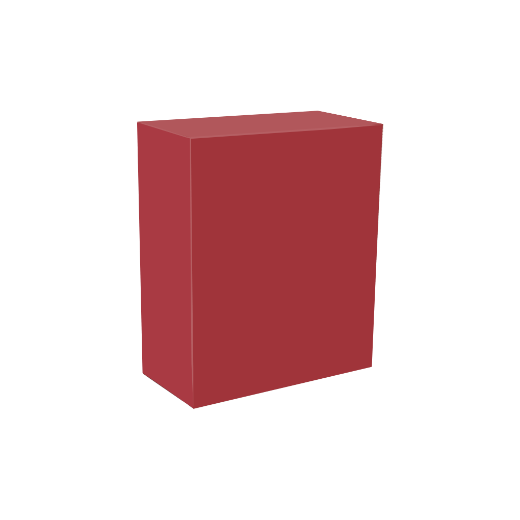 Mini box H110 90x45 - framboise