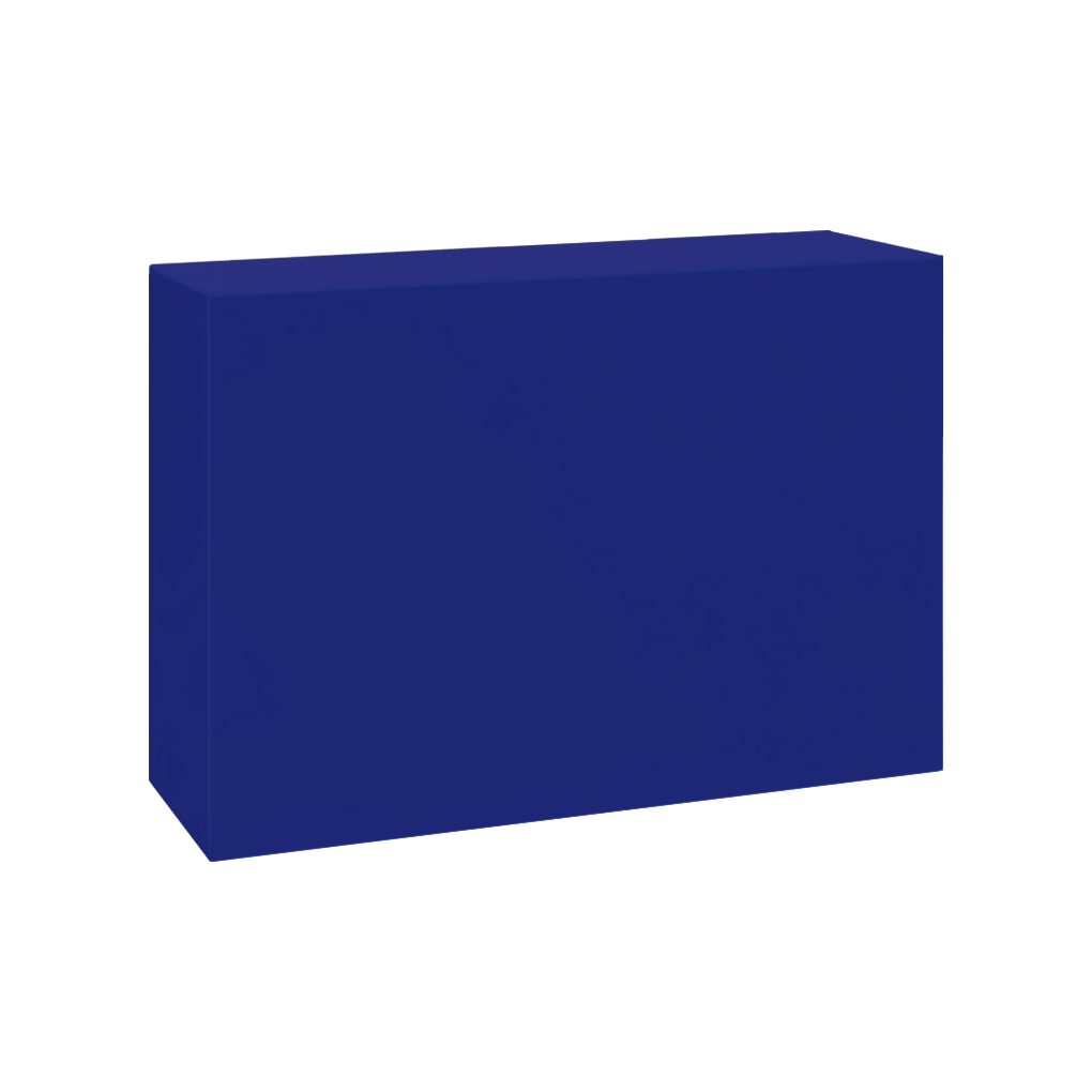 Comptoir box H110 150x50 - bleu