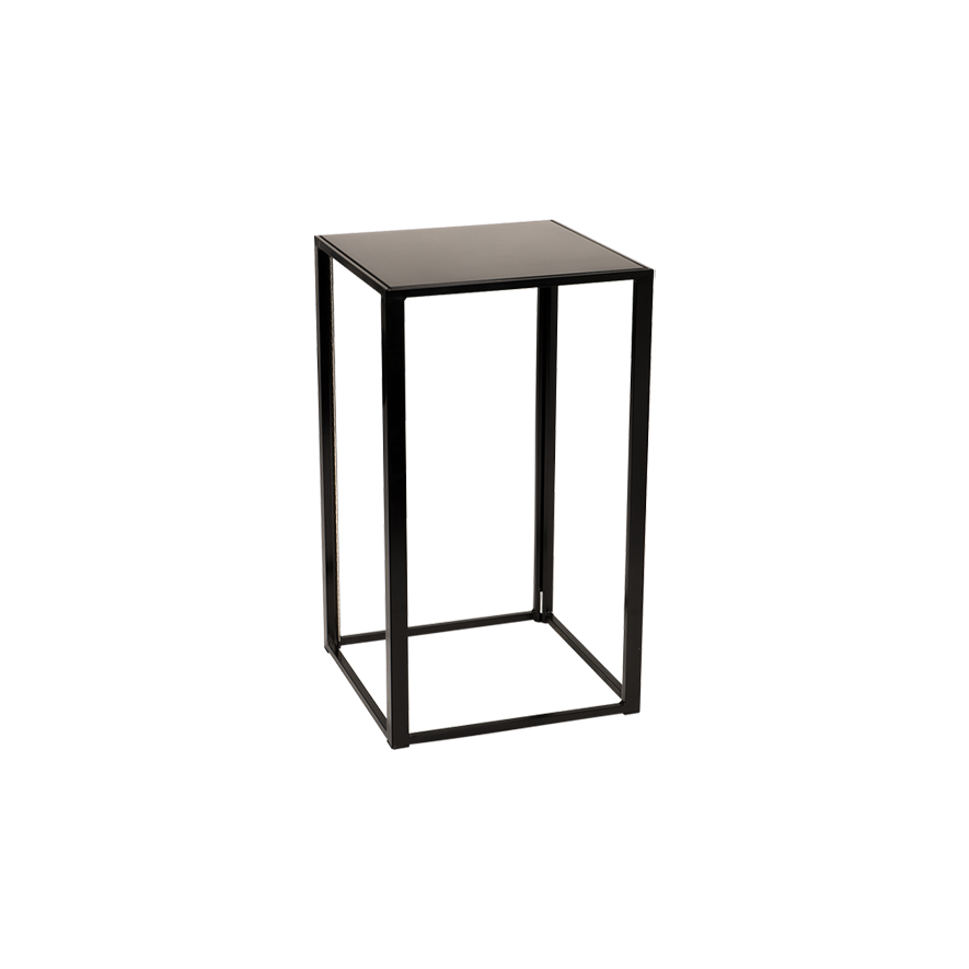 Table Kadra H105 60x60 - noir