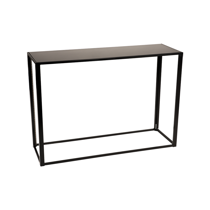Table Kadra H105 150x50 - noir