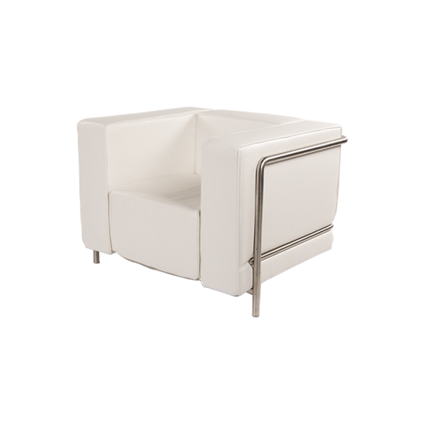 Fauteuil Steel - white