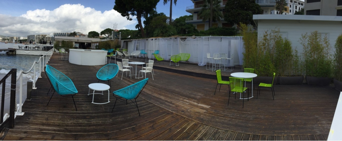 Chaise Ipanema - bleu