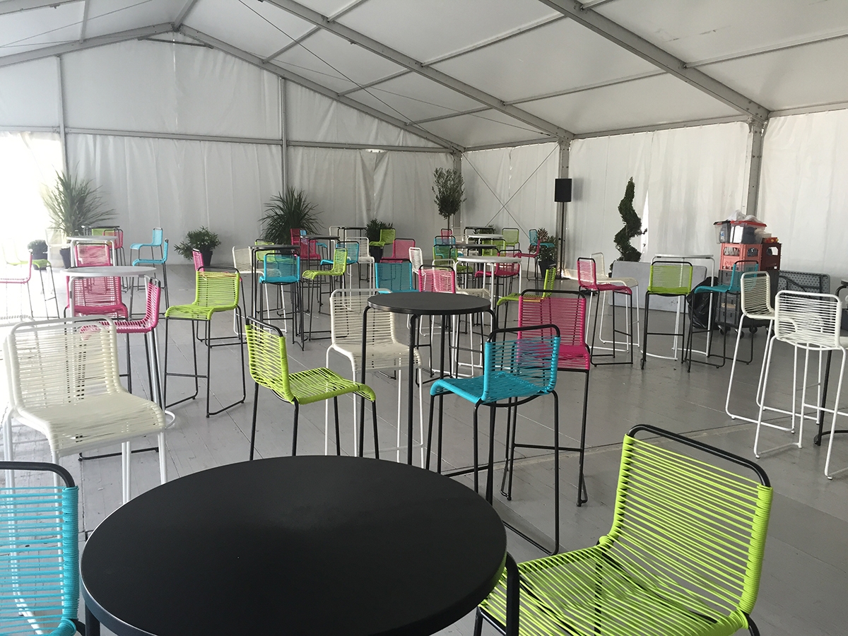Tabouret haut Ipanema - vert