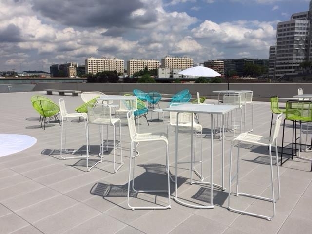 Tabouret haut Ipanema - vert