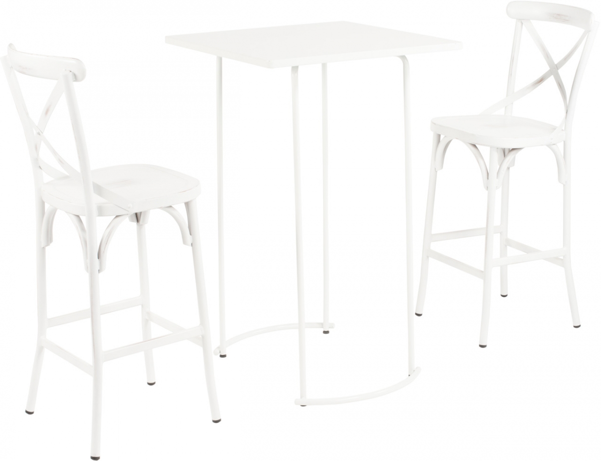 Chaise haute Camden - blanc