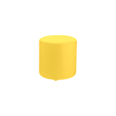 Pouf POP rond dia40 - jaune