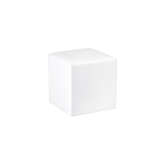 Pouf POP carré L40 - blanc