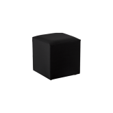 Pouf POP carré L40 - noir