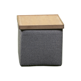 Plateau pouf