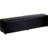 Pouf Dalton 200x40 - cuir noir