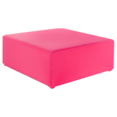 Pouf POP carré L100 - fuchsia