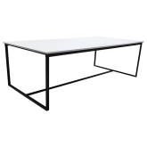 Table Krea H75 240x120 - blanc