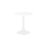 Table Stacy H73 dia70 - blanc & blanc