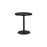 Table Stacy H73 dia70 - noir & noir