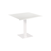 Table Stan H73 90x90 - blanc & blanc