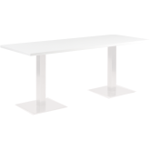 Table Stan H73 180x70 - blanc & blanc