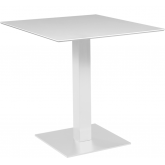Table Stan H73 70x70 - blanc & blanc outdoor