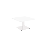 Table Stan H35 70x70 - blanc & blanc