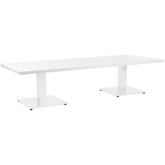 Table Stan H35 180x70 - blanc & blanc