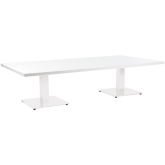 Table Stan H35 180x90 - blanc & blanc