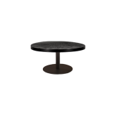 Table Stacy H35 dia90 - noir & noir