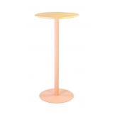 Mange debout Kamino rose poudré/bois H105