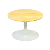 Table basse Kamino blanc/bois H35