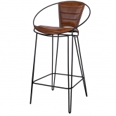 Tabouret Goa - cuir