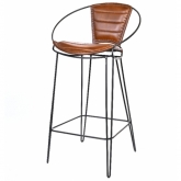 Tabouret Goa - cuir
