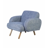 Fauteuil Toon L93 - bleu