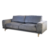 Canapé Buzz L230 - gris taupe