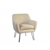 Fauteuil 1 place beige CLASSIK 