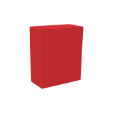 Mini box H110 90x45 - rouge